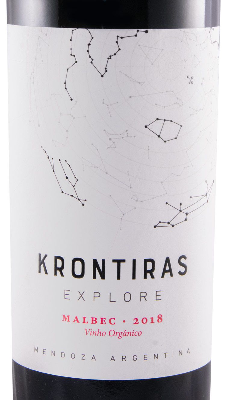 2018 Krontiras Explore Malbec biológico tinto