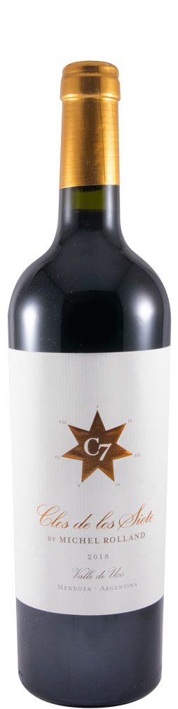 2018 Michel Rolland Clos de Los Siete Malbec Vista Flores red
