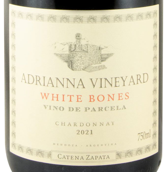 2021 Catena Zapata Adrianna Vineyard White Bones Chardonnay branco