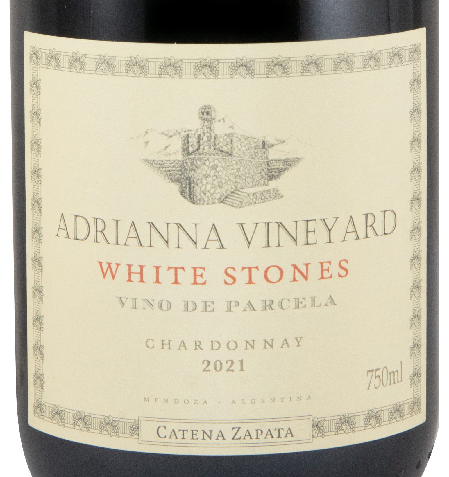 2021 Catena Zapata Adrianna Vineyard White Stones Chardonnay branco