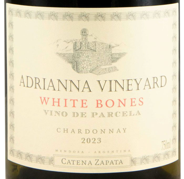 2023 Catena Zapata Adrianna Vineyard White Bones Chardonnay white