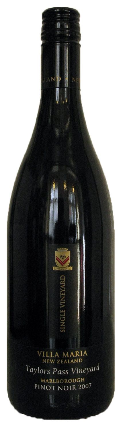 2007 Villa Maria Pinot Noir Taylor's Pass Vineyard tinto