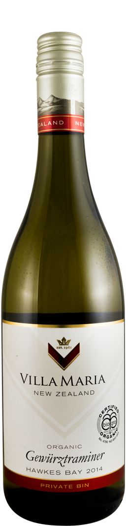 2014 Villa Maria Gewurztraminer Private Bin Marlborough branco
