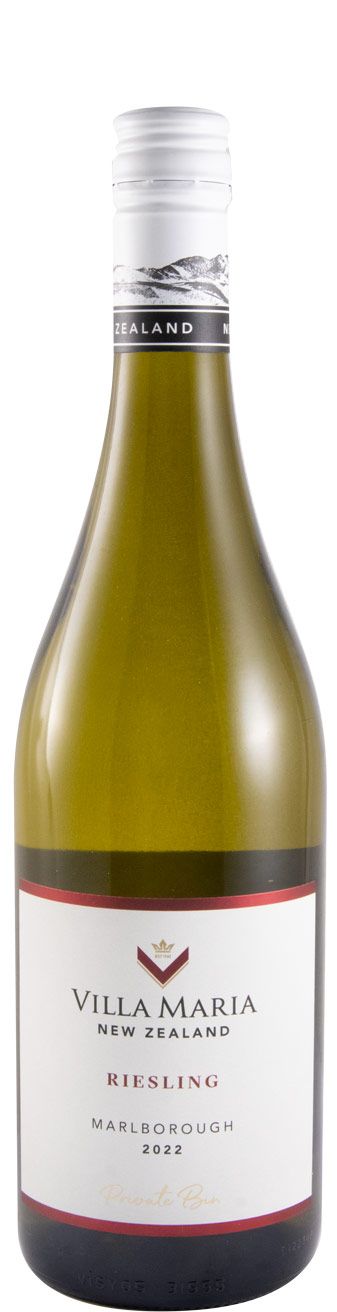 2022 Villa Maria Private Bin Riesling Marlborough branco (rótulo danificado)