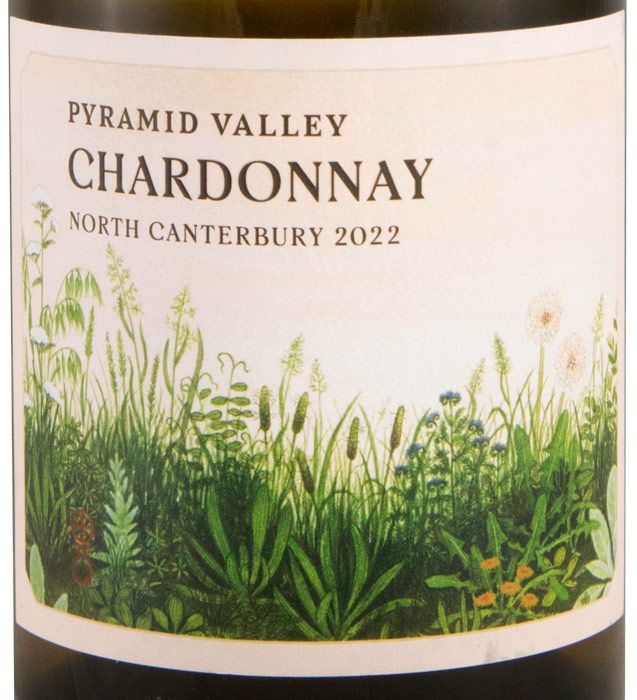2022 Pyramid Valley Chardonnay North Canterbury branco