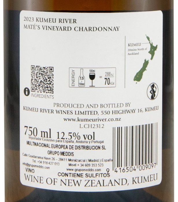2023 Kumeu River Maté's Vineyard Chardonnay white