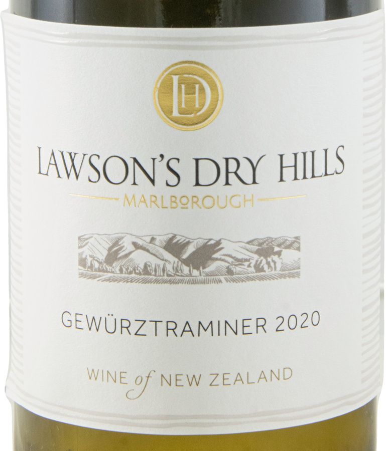 2020 Lawson's Dry Hills Gewürztraminer Marlborough branco