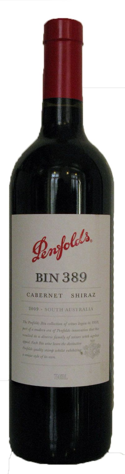2009 Penfolds Bin 389 Cabernet Sauvignon & Shiraz Barossa Valley tinto