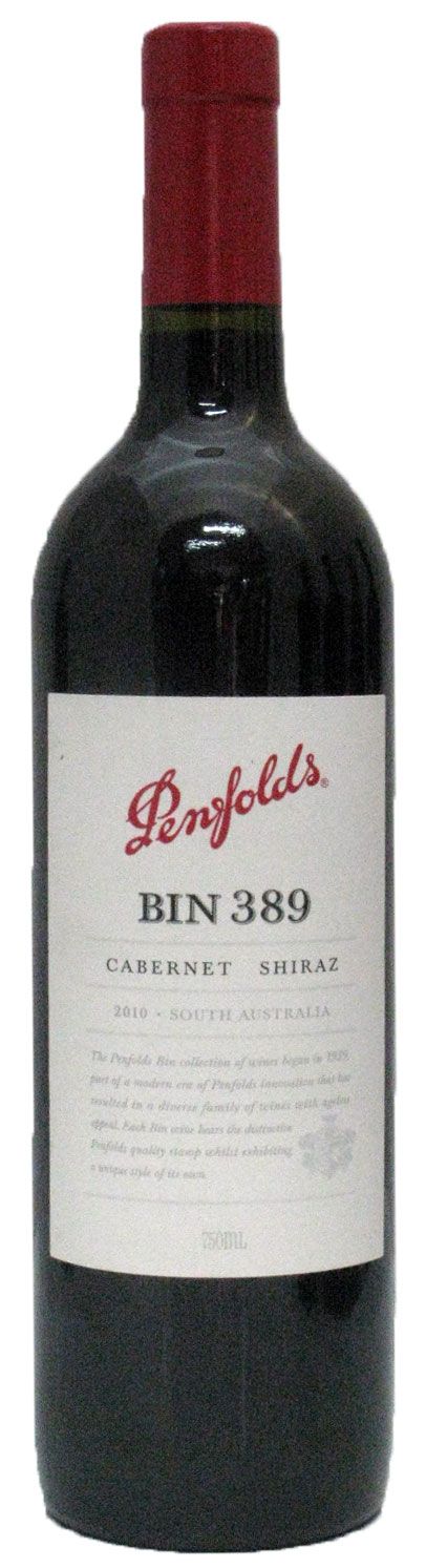 2010 Penfolds Bin 389 Cabernet Sauvignon & Shiraz Barossa Valley tinto