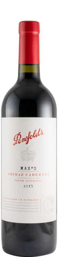 2015 Penfolds Max's Cabernet Sauvignon & Shiraz Barossa Valley tinto