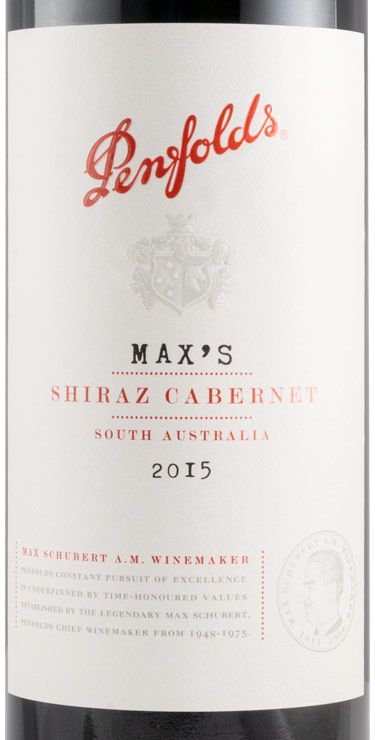 2015 Penfolds Max's Cabernet Sauvignon & Shiraz Barossa Valley tinto