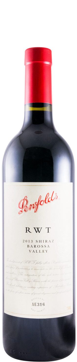 2013 Penfolds RWT Shiraz Barossa Valley tinto