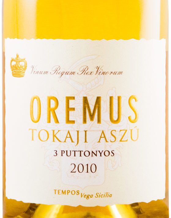 2010 Tokaji Oremus Aszú 3 Puttonyos branco 50cl