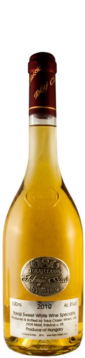 2010 Tokaji Tokaj Classic Aszú 5 Puttonyos branco 50cl
