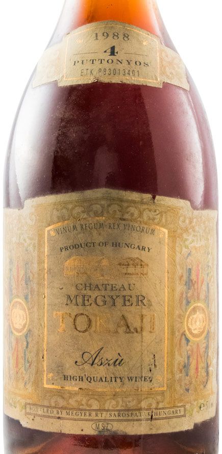 1988 Tokaji Tokaj Classic Aszú 4 Puttonyos branco 50cl