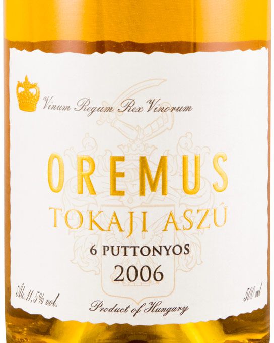 2006 Tokaji Oremus Aszú 6 Puttonyos white 50cl