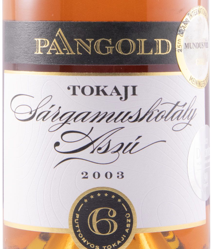 2003 Tokaji Paangold Sárgamuskotály Aszú 6 Puttonyos white 50cl