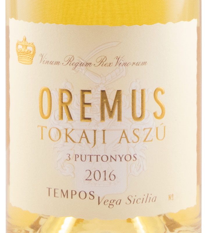 2016 Tokaji Oremus Aszú 3 Puttonyos branco 50cl