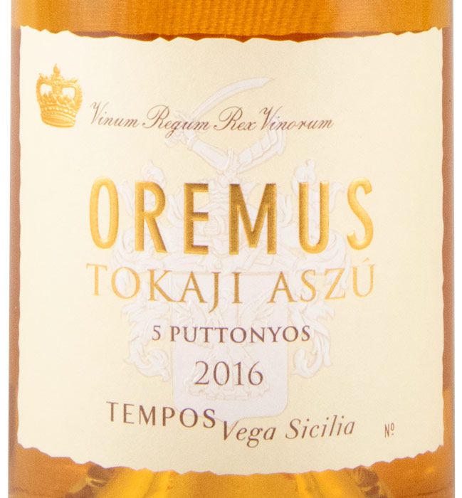 2016 Tokaji Oremus Aszú 5 Puttonyos branco 50cl