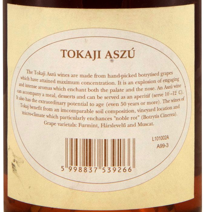 1999 Tokaji Château Imperial Tokaj Aszú 3 Puttonyos white 50cl