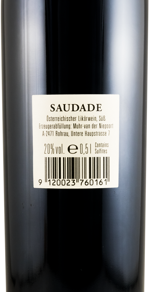Muhr-Van Der Niepoort Saudade Carnuntum red 50cl