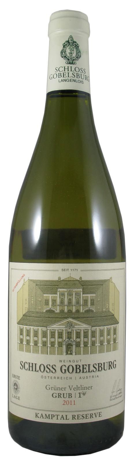 2011 Schloss Gobelsburg Kammerner Grub Erste Lage Grüner Veltliner branco