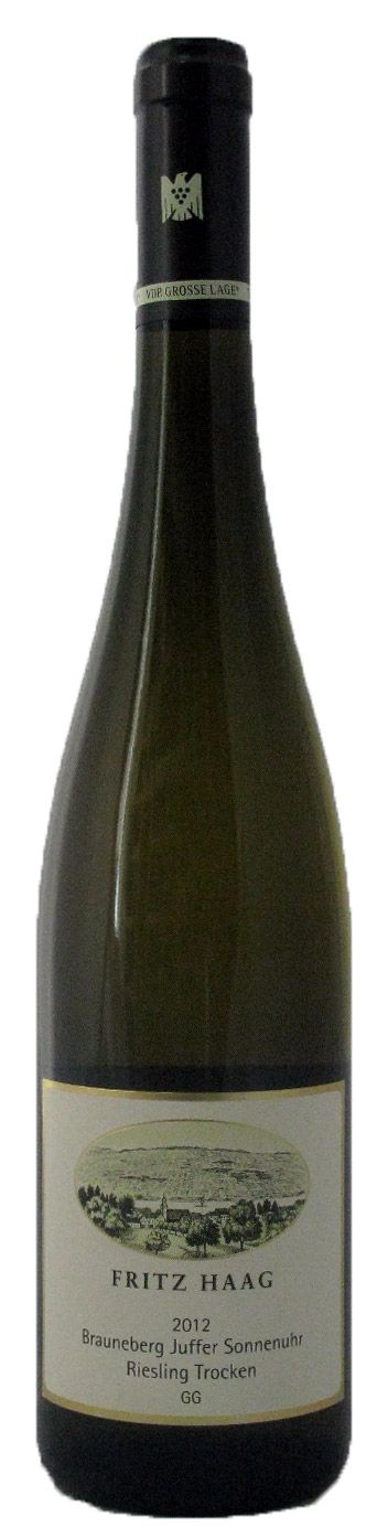 2012 Fritz Haag Brauneberg Juffer Sonnenuhr Trocken Riesling branco