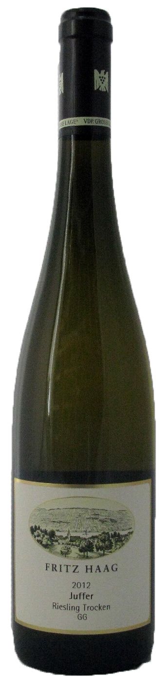 2012 Fritz Haag Brauneberger Juffer Riesling Trocken GG branco