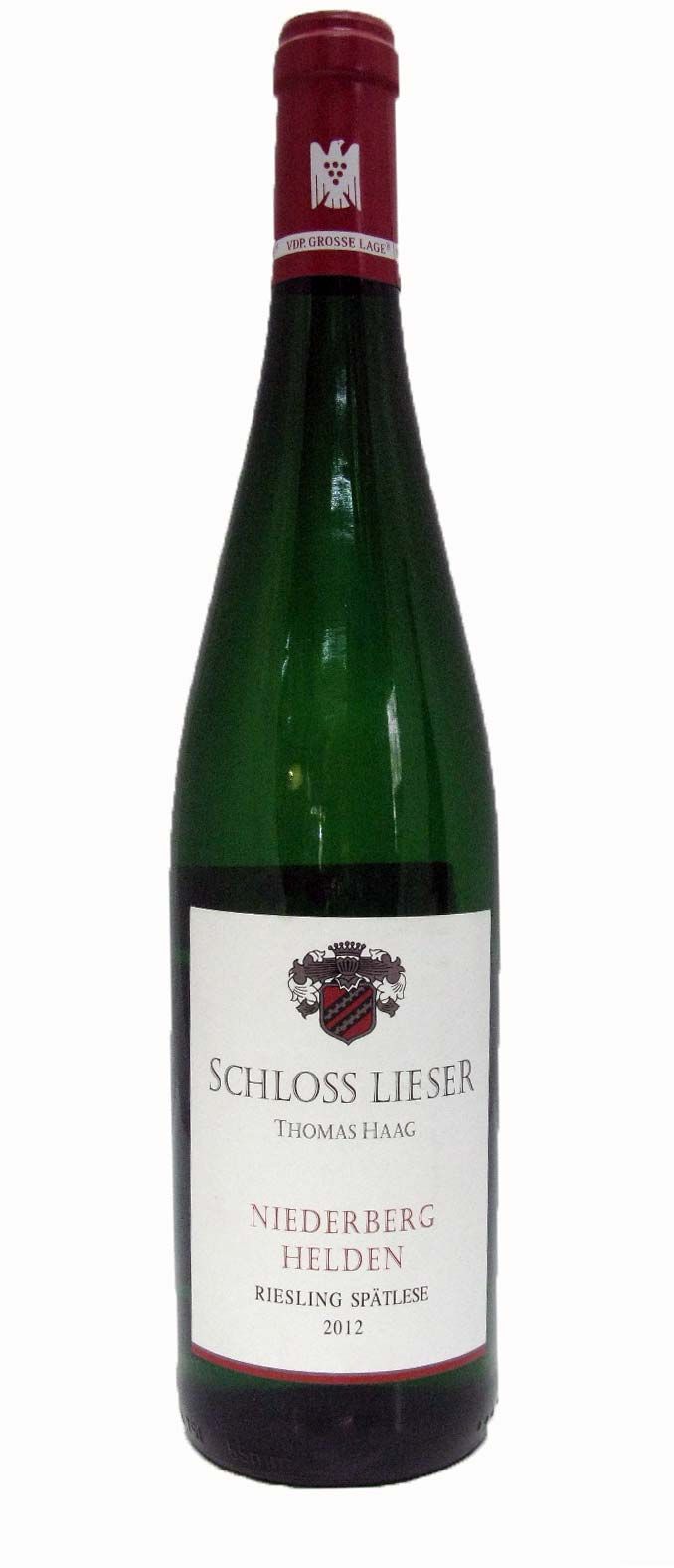 2012 Niederberg Schloss Lieser Helden Riesling Spätlese white