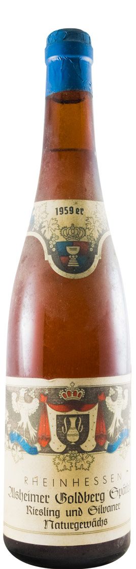 1959 Eduard Buhbe Söhne Alsheimer Goldberg Riesling & Silvaner Spätlese branco