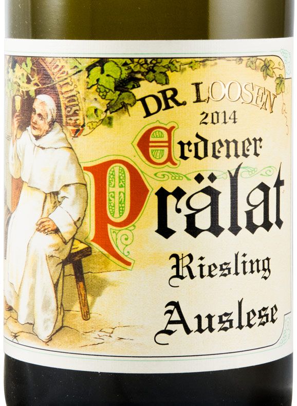 2014 Dr. Loosen Riesling Auslese Erdener Pralat Goldkapsel branco