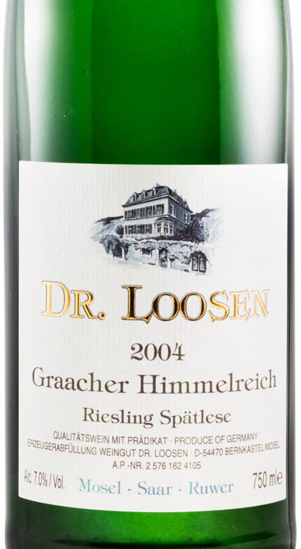 2004 Dr. Loosen Graacher Himmelreich Riesling Spätlese white