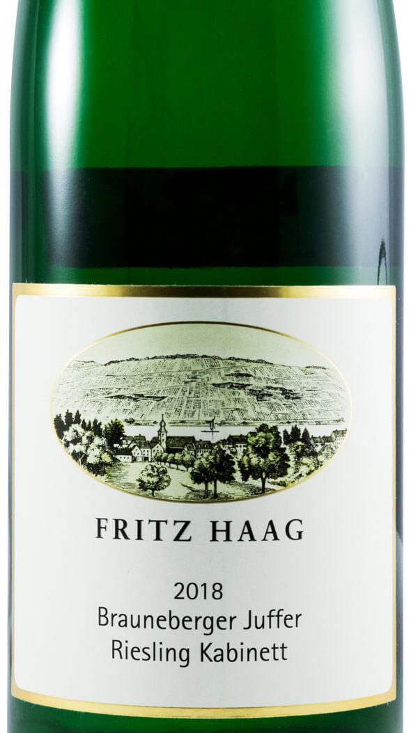 2018 Fritz Haag Brauneberger Juffer Kabinett Riesling branco