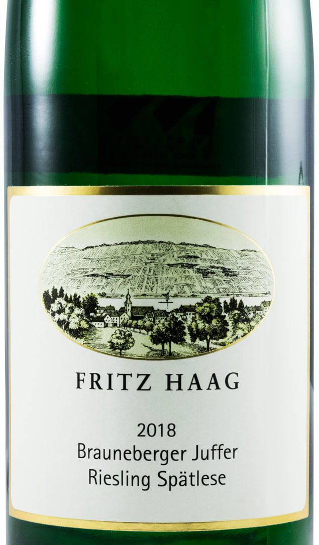 2018 Fritz Haag Brauneberger Juffer Riesling Spätlese branco