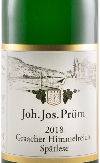 2018 Joh. Jos. Prüm Graacher Himmelreich Spätlese branco
