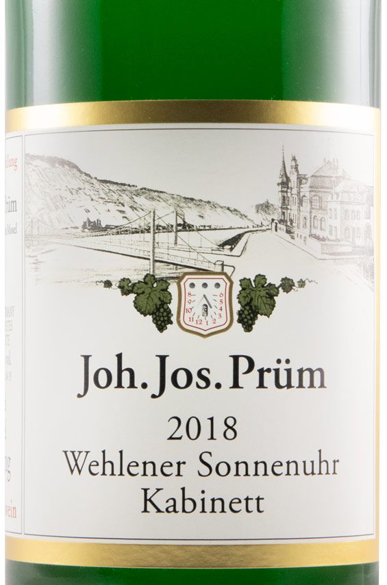 2018 Joh. Jos. Prüm Wehlener Kabinett Sonnenuhr branco