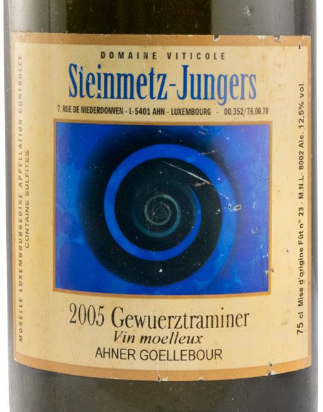 2005 Steinmetz-Jungers Gewuerztraminer branco