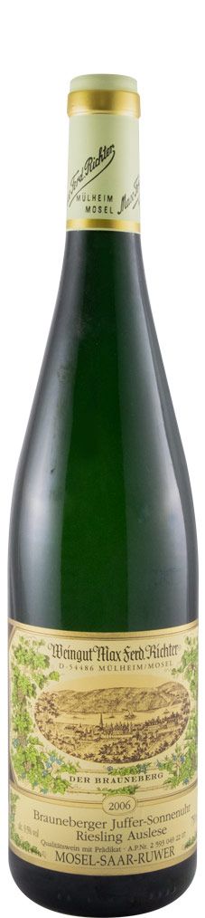 2006 Max Ferd. Richter Brauneberger Juffer Sonnenhur Auslese Riesling branco