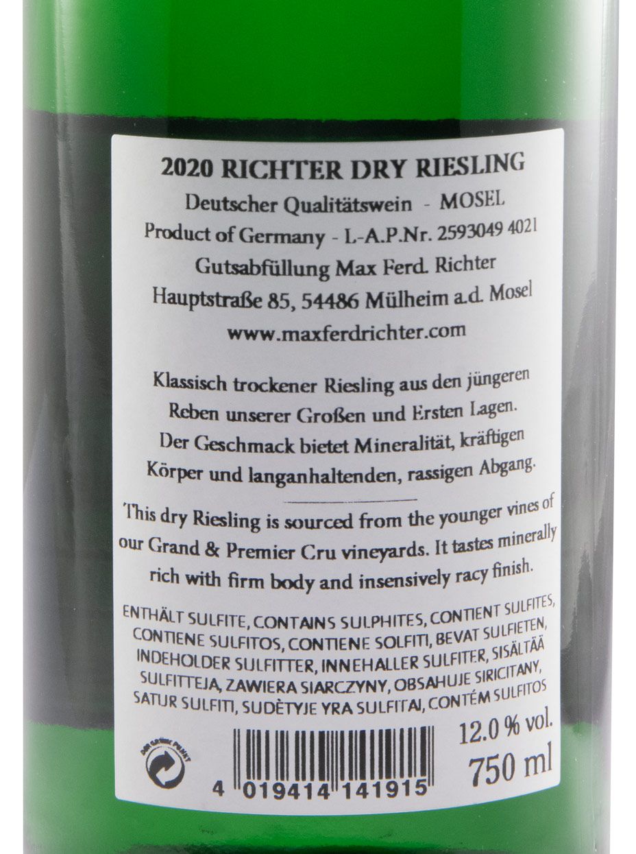2020 Max Ferd. Richter Riesling Dry white