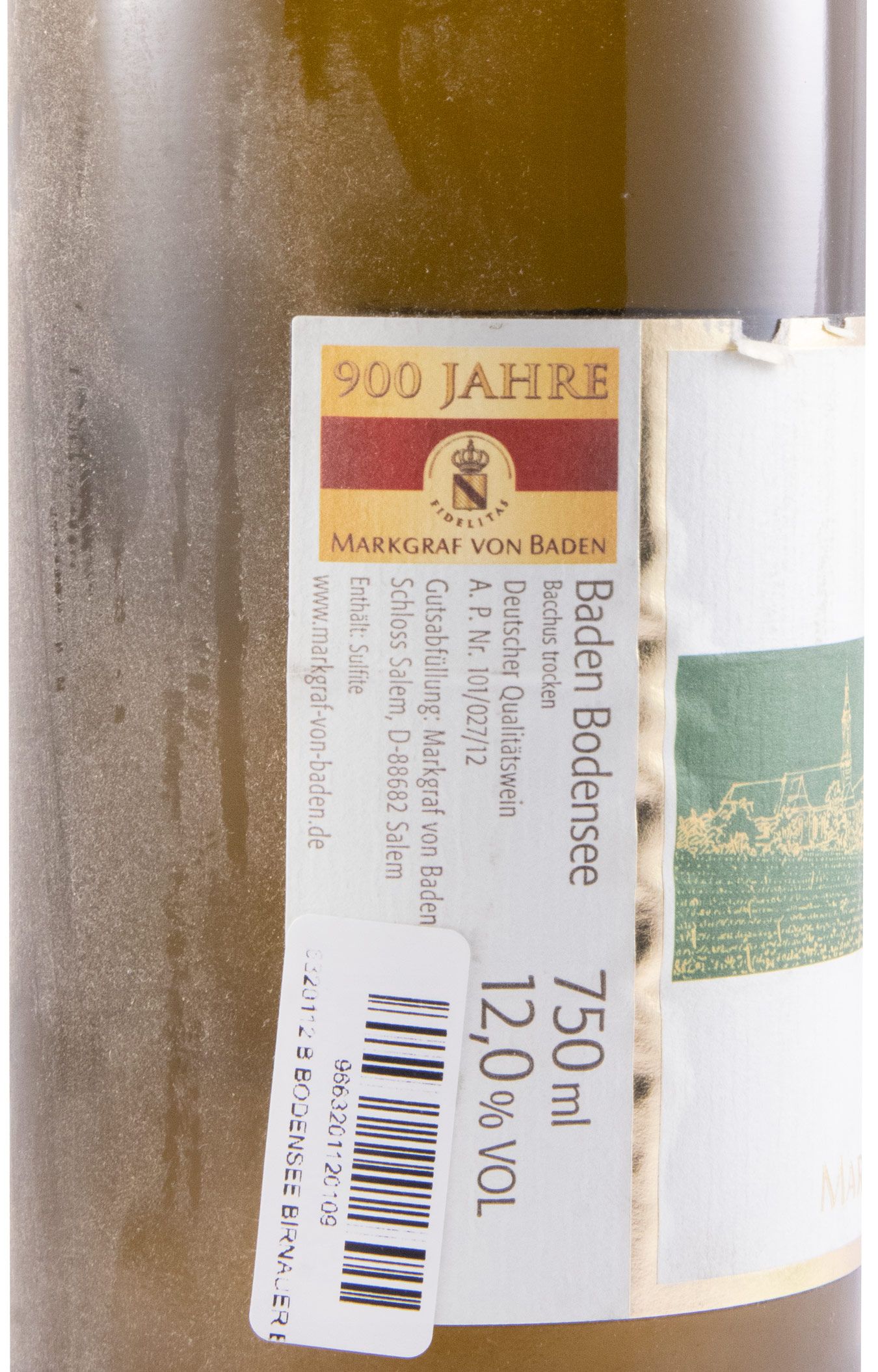 2011 Bodensee Birnauer Bacchus Trocken white