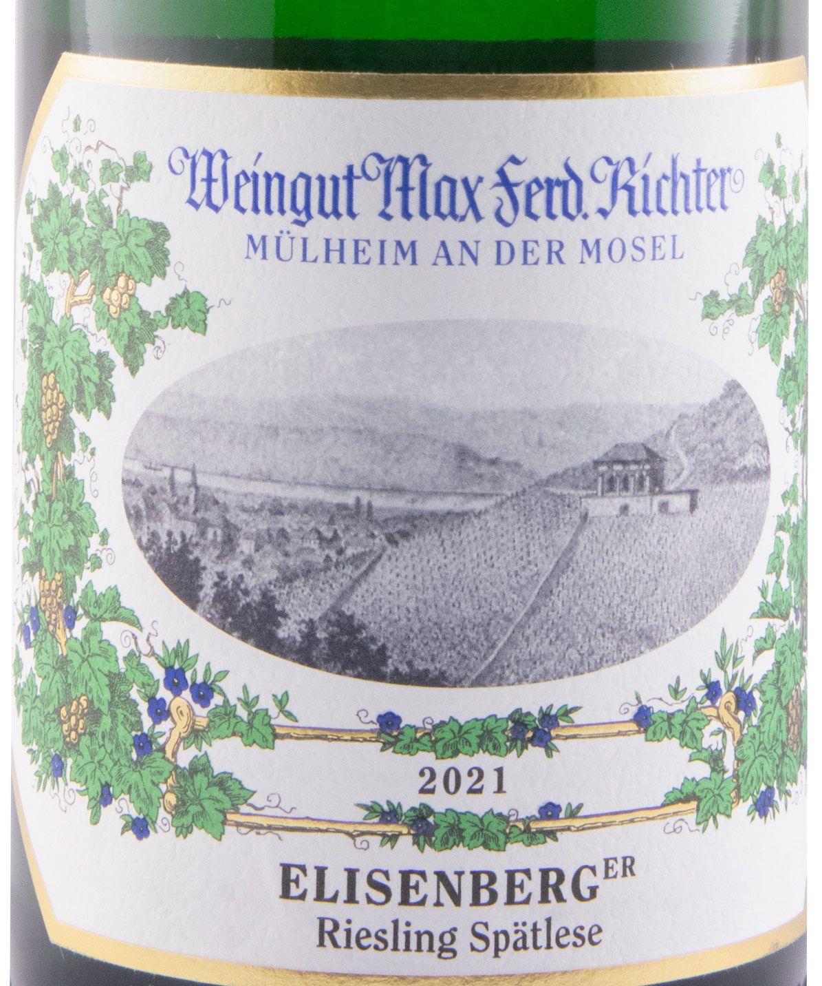 2021 Max Ferd. Richter Veldenzer Elisenberg Riesling Spätlese branco