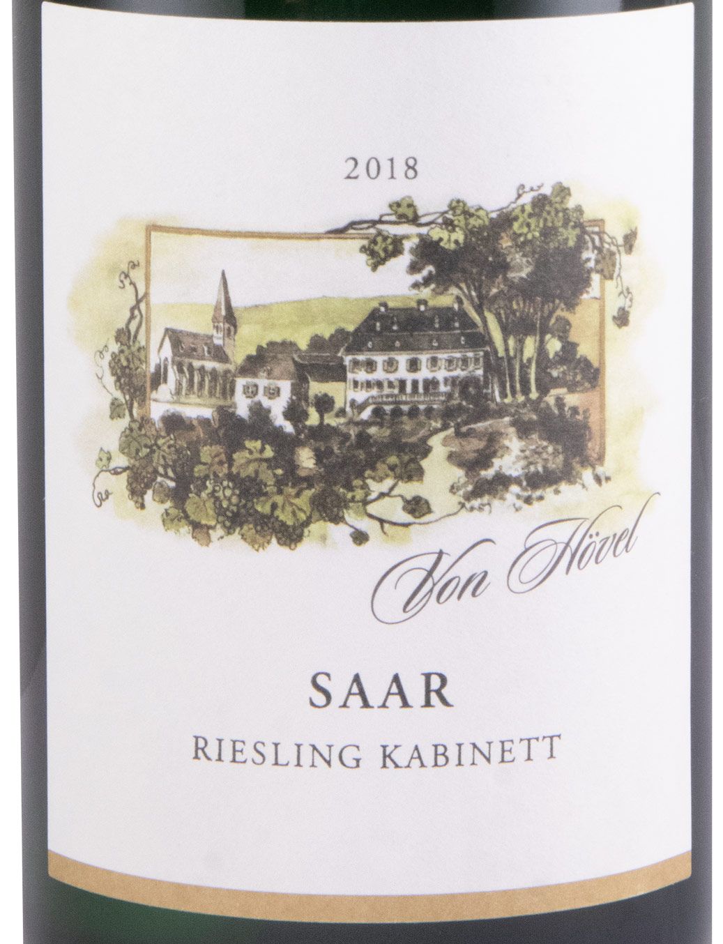 2018 Von Hövel Saar Riesling Kabinett branco