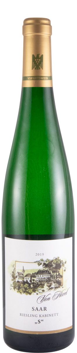 2019 Von Hövel Saar S Riesling Kabinett branco