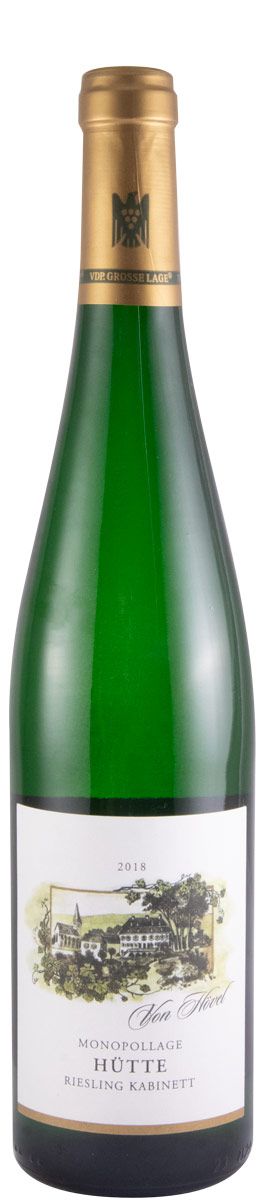 2018 Von Hövel Hütte Riesling Kabinett branco