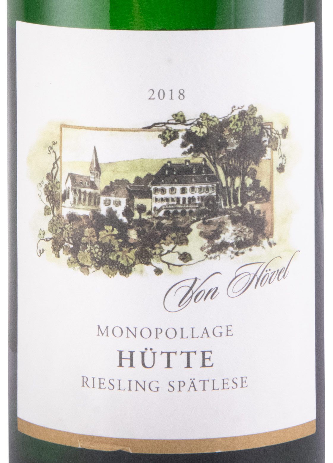 2018 Von Hövel Hütte Riesling Spätlese branco