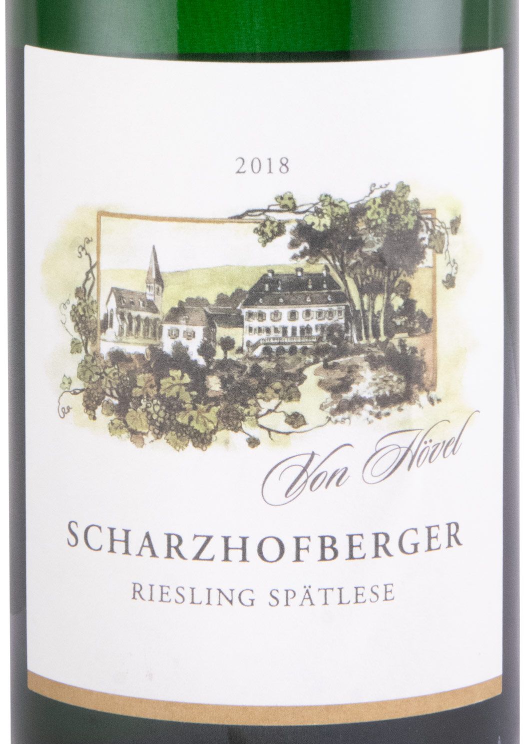 2018 Von Hövel Scharzhofberger Riesling Spätlese branco