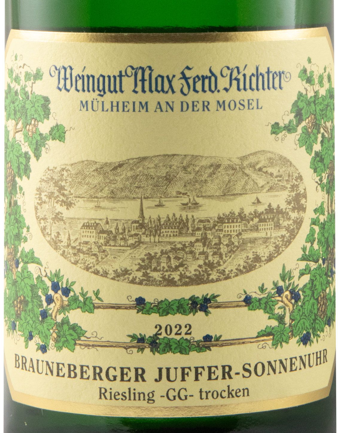 2022 Max Ferd. Richter Brauneberger Juffer Sonnenhur GG Riesling branco