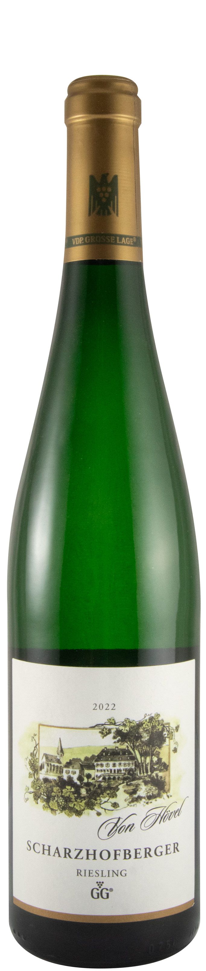 2022 Von Hövel Scharzhofberger Riesling GG branco