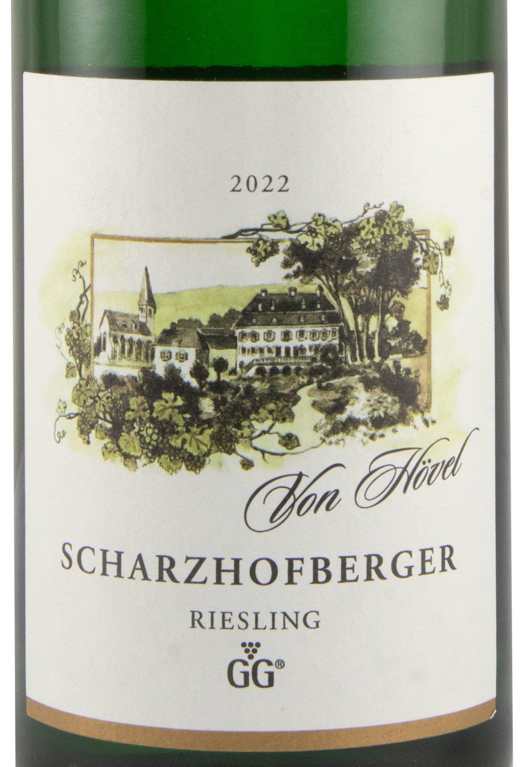 2022 Von Hövel Scharzhofberger Riesling GG branco