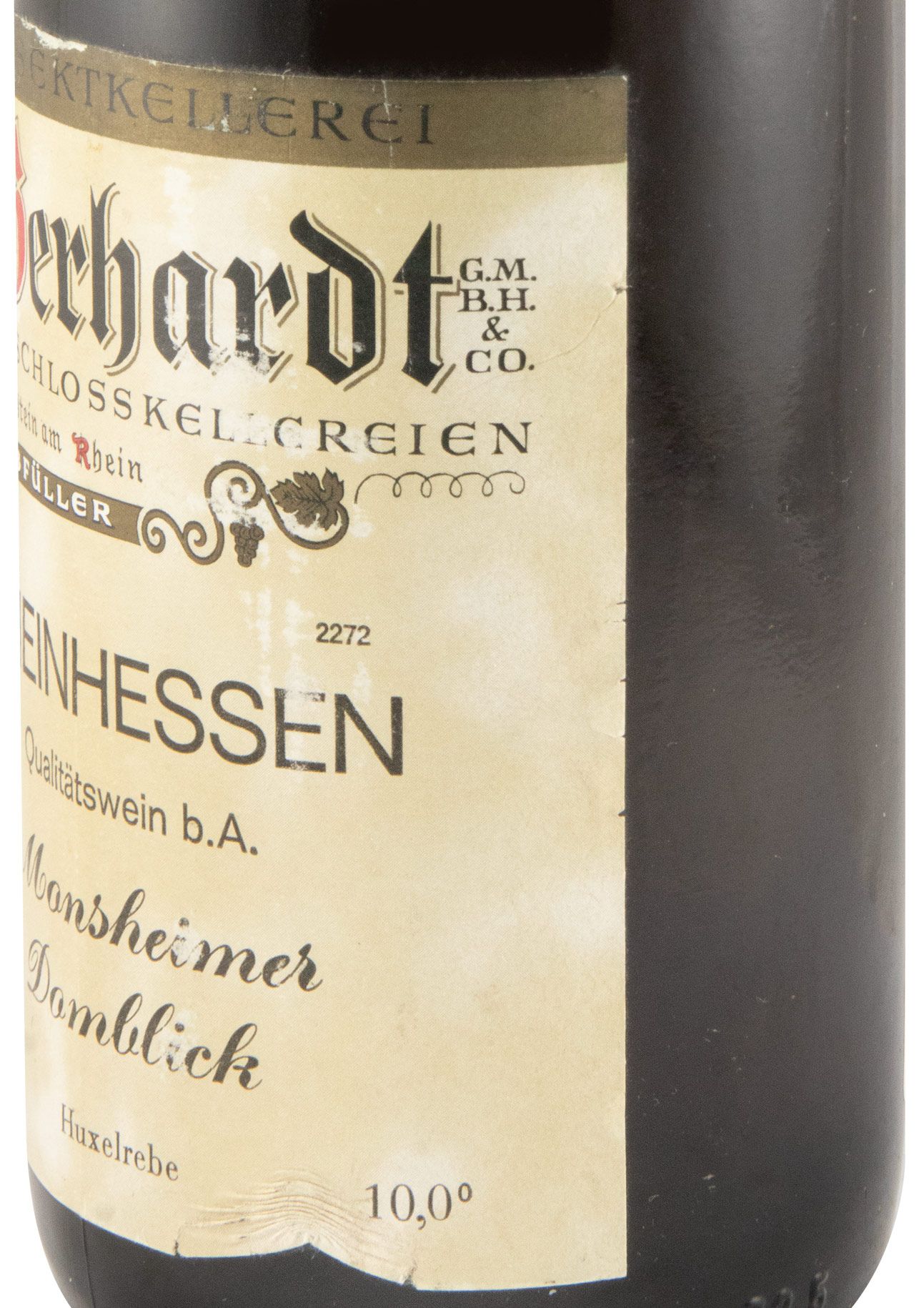 1982 Niersteiner Schloss Kellereien branco 70cl